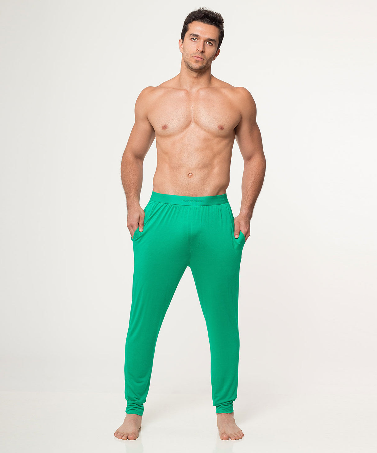 Essentials Bamboo Homewear Joggers Green