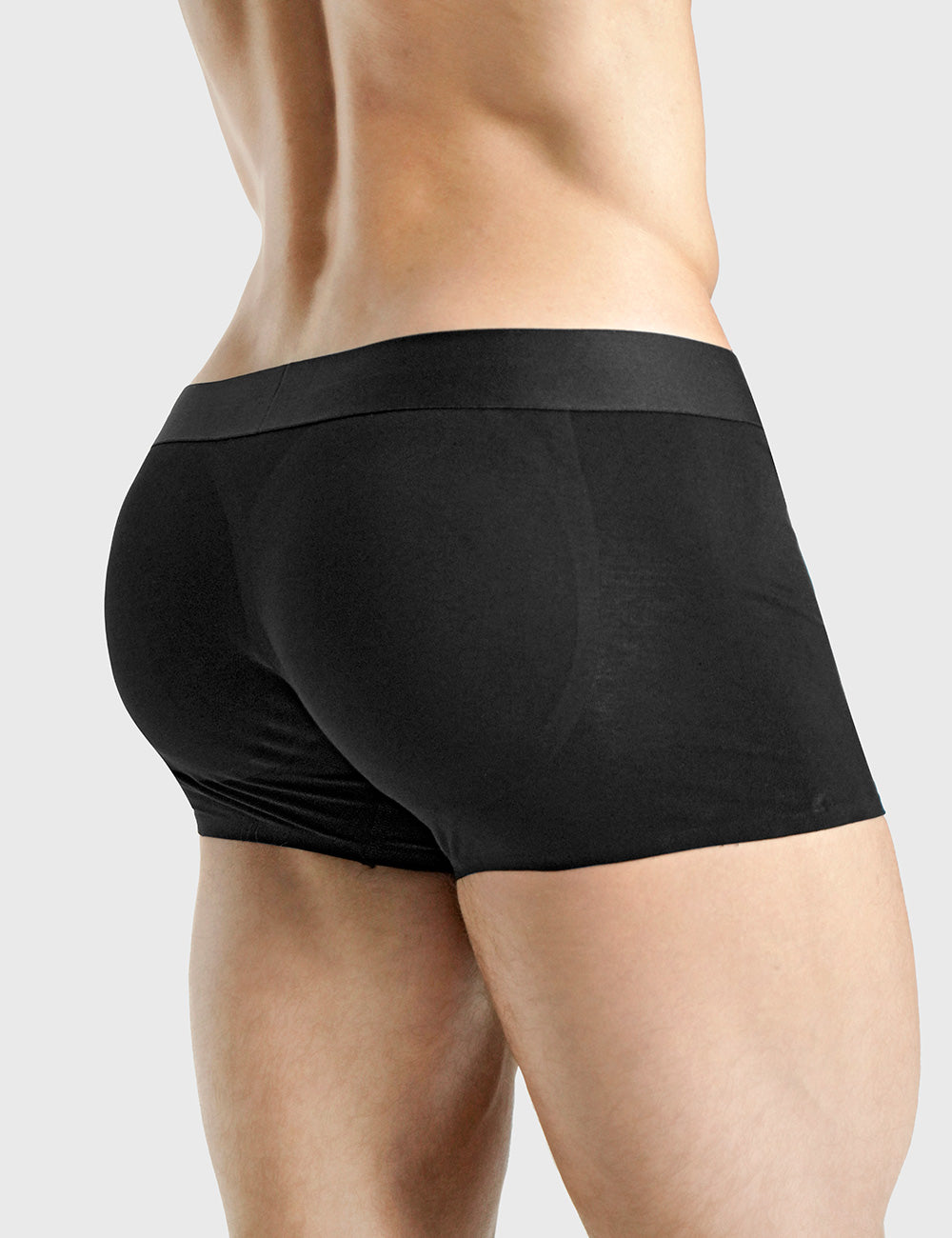 STEALTH Padded Boxer Trunk Black