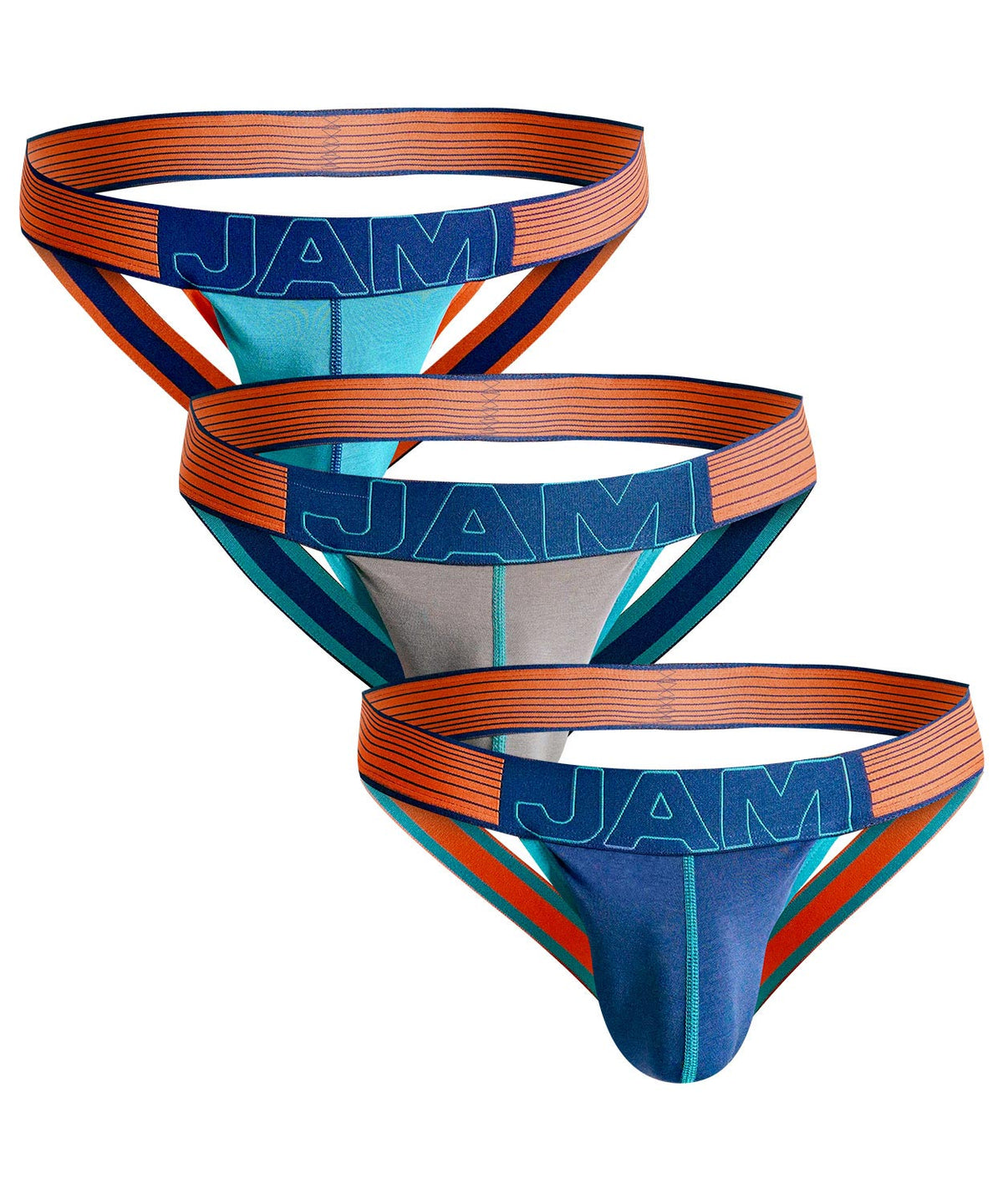 JAM - Jockstrap - 3 Pack Multicolor
