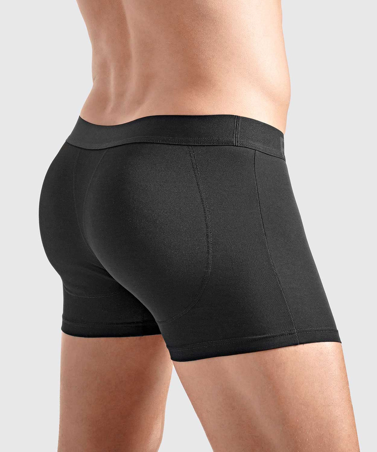 Padded Boxer Brief Modal Black