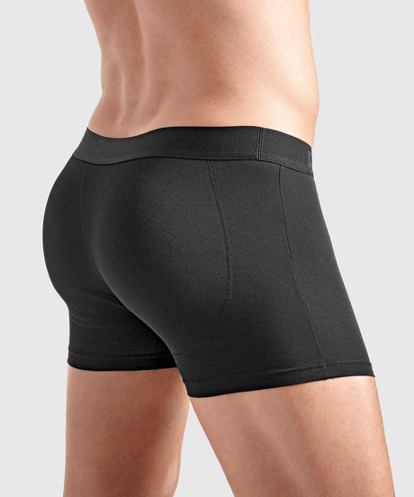 Padded Boxer Brief Modal Black