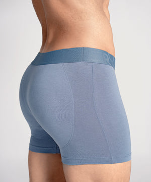 ELEMENTAL BLUE Padded Boxer Brief + Smart Package Cup