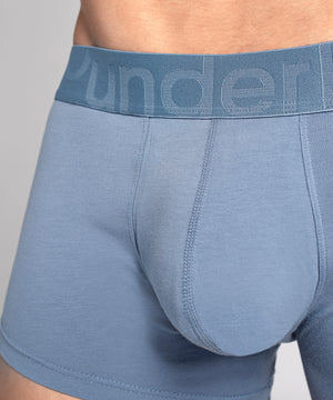 ELEMENTAL BLUE Padded Boxer Trunk + Smart Package Cup