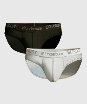CYBER WEEKEND Package Brief 2-Pack Black & White Cyber
