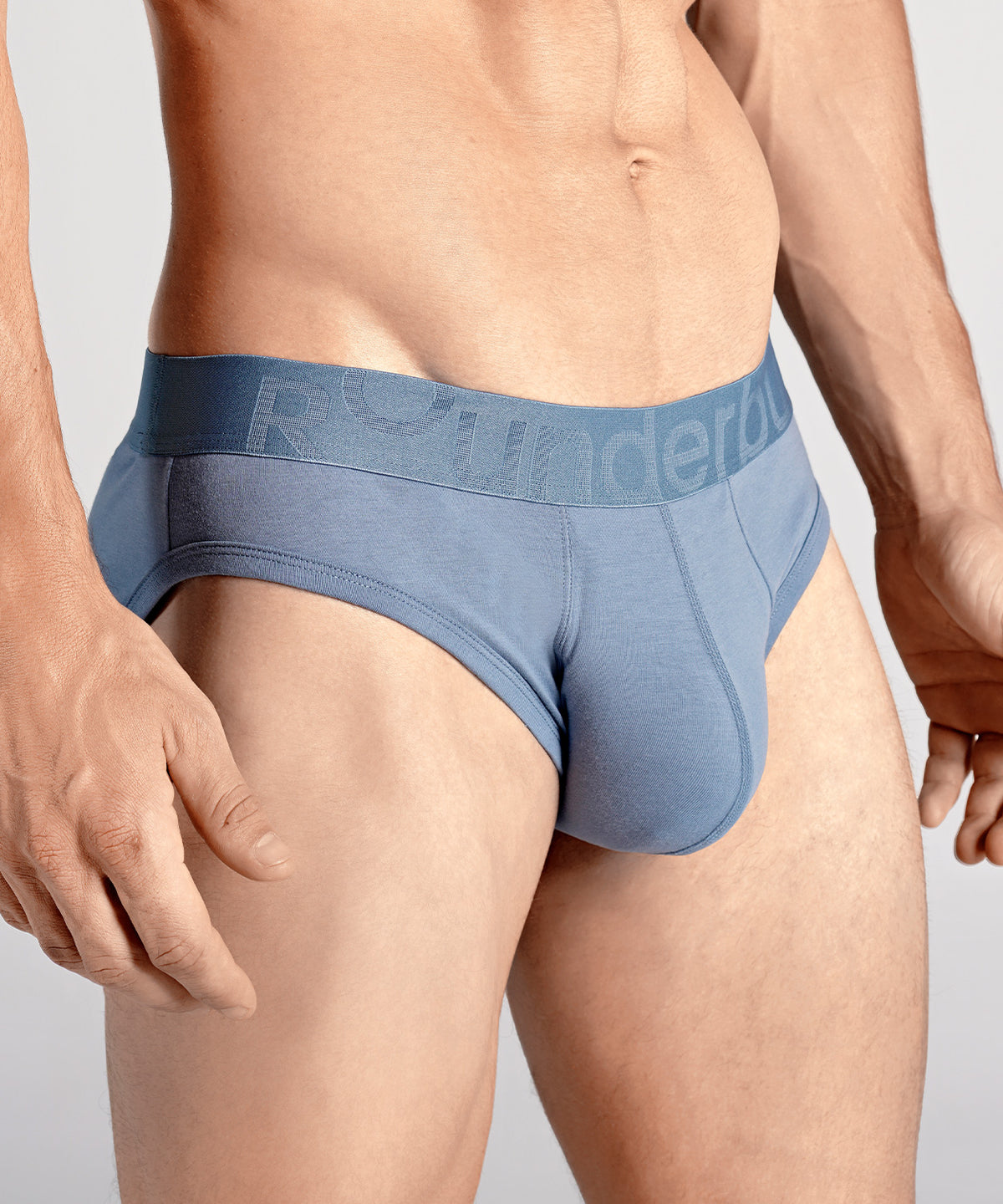 ELEMENTAL BLUE Padded Brief + Smart Package Cup