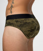 ARMY Padded Brief Green