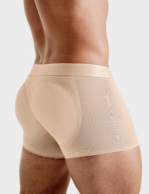STEALTH Padded Boxer Trunk Nude