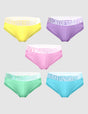 SWEET DAYS Lift Brief 5-Pack Multicolor Sweet